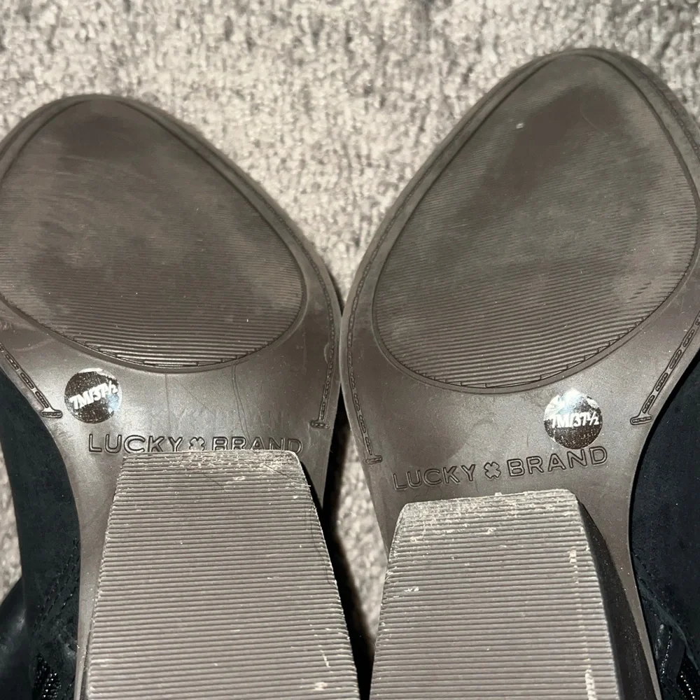 Lucky Brand leather Ankle Boots Size 7